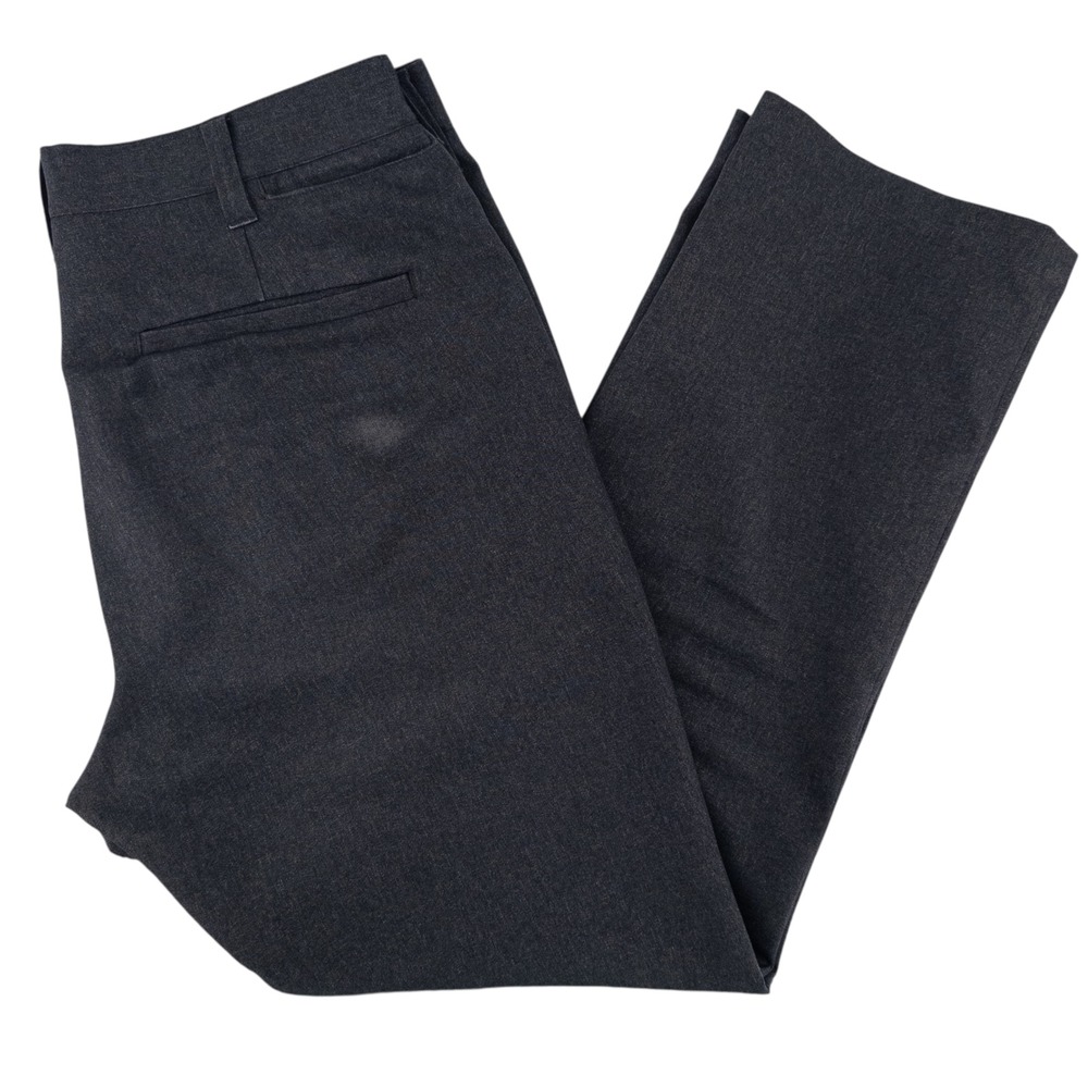 Bluffworks Men's‎ 33x30 Gramercy Regular Fit Gray Pants Travel Wrinkle Resistant